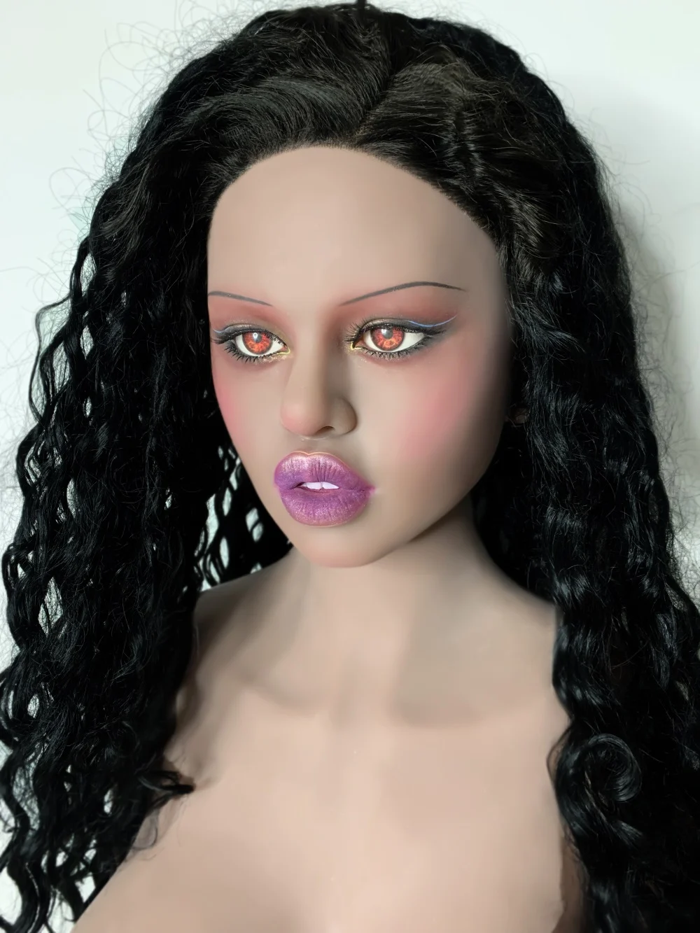 Elena: 170cm Black Skin Flexible TPE Sex Doll