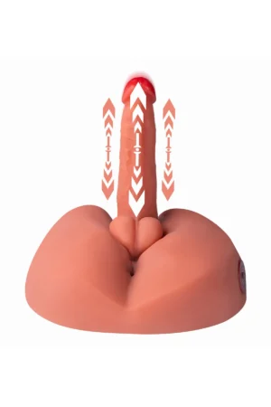 [US Stock] Realistic Vibrating Male Torso - Muscular Gay Companion Toy