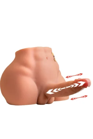Electric Dildo Torso – Realistic Silicone Butt for Gay Men