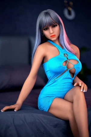 Autumn 158cm asian sex doll full body front view