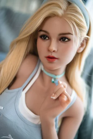 Dahlia 148cm (4ft10) Blonde petite adult doll – Soft Silicone Beauty