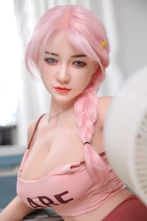Ding Lihuan 163cm / 5.35ft F-Cup Realistic Silicone Function Sex Doll
