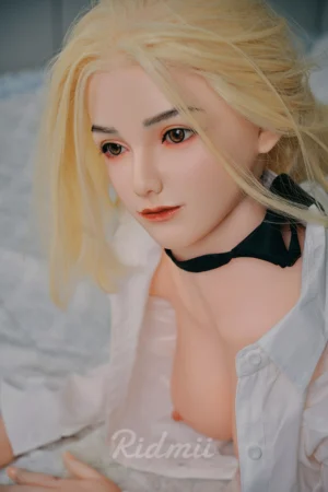 [US STOCK] 165cm / 5.41 ft Big Breast realistic silicone skeleton - flexible sex doll Alma