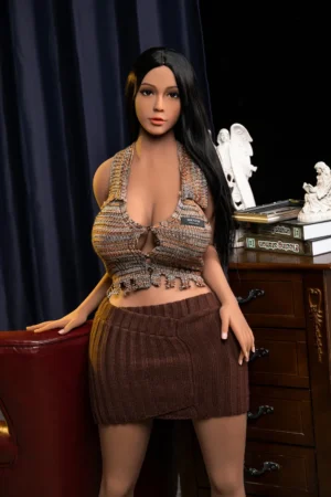 [US STOCK] 158cm / 5.18ft Brunette Sex Doll - Kori Natural Look